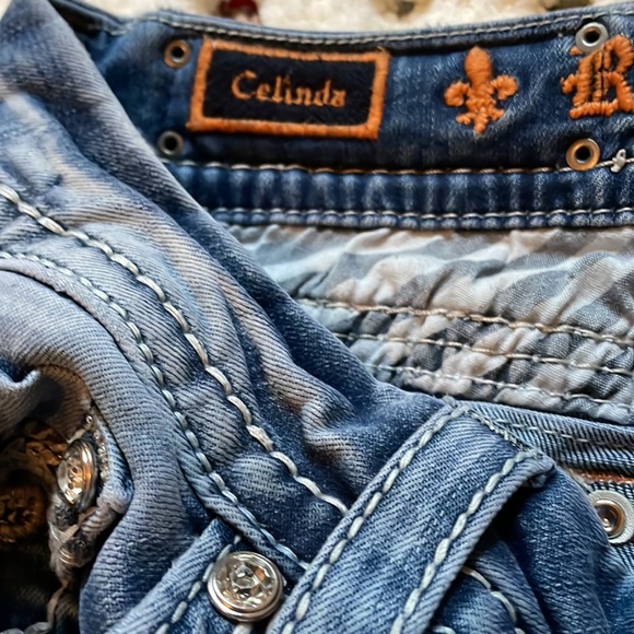 Rock Revival Celinda Easy Ankle Skinny Mid-Rise Jean 28 - Picture 6 of 13